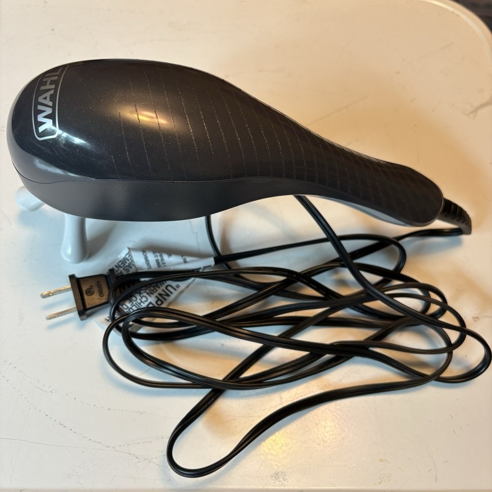 Wahl Model 4120 Corded Electric Handheld Body Massager 4 Node Attachment